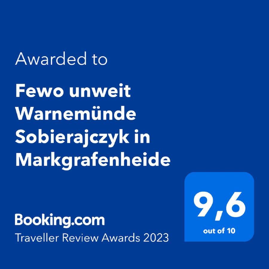 Fewo Unweit Warnemuende Sobierajczyk In Markgrafenheide Rostock Esterno foto